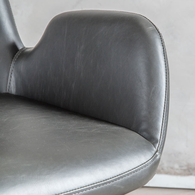 Reeve Charcoal Swivel Chair