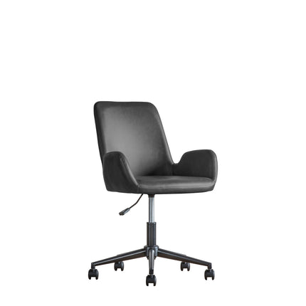 Reeve Charcoal Swivel Chair