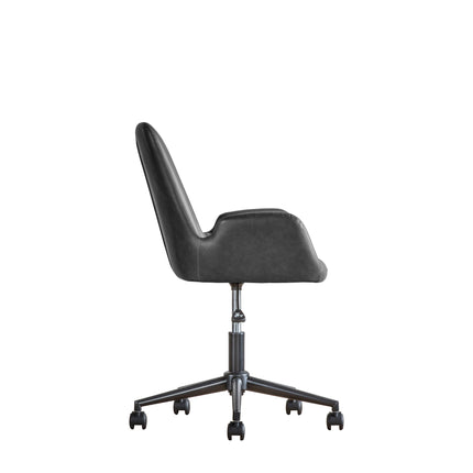 Reeve Charcoal Swivel Chair