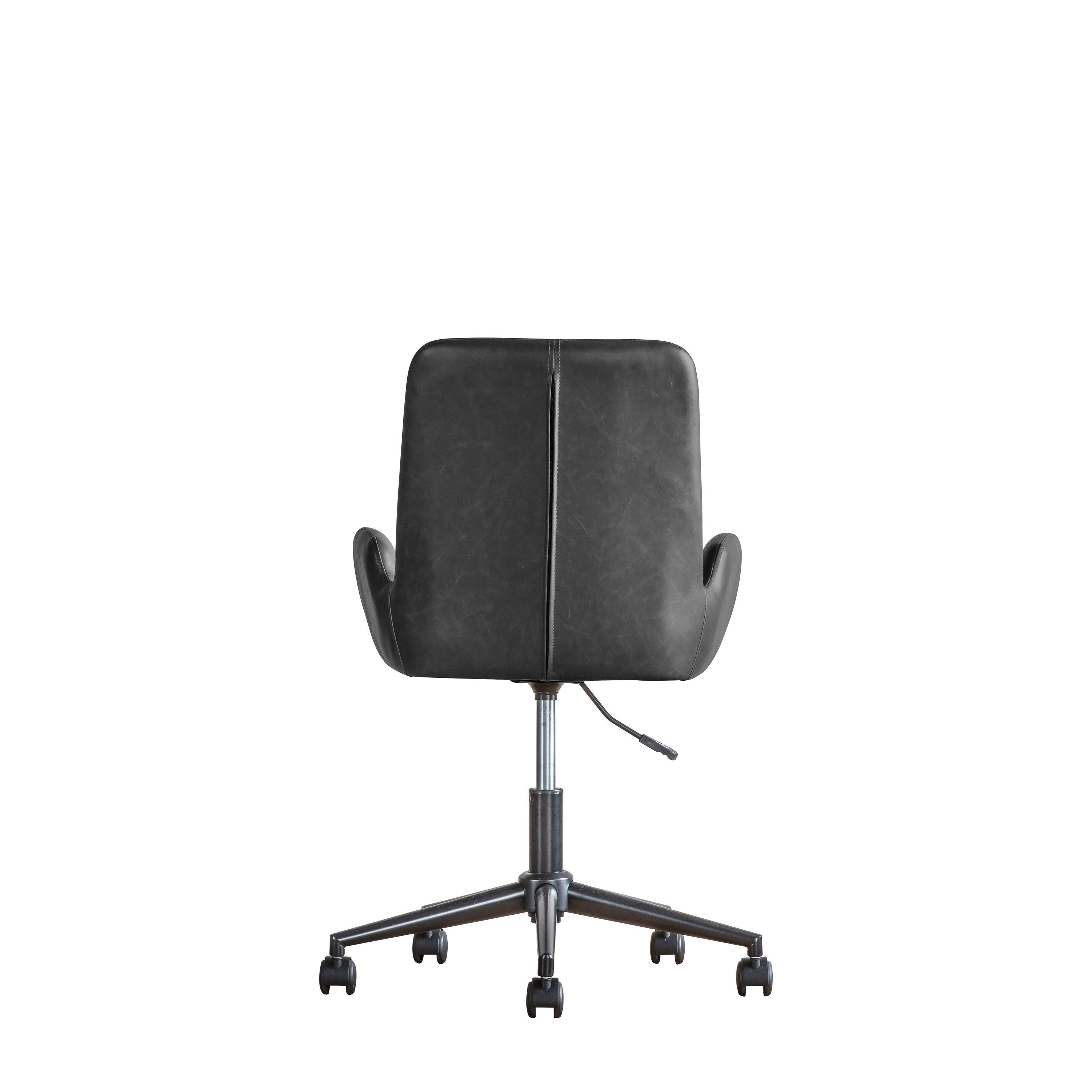 Reeve Charcoal Swivel Chair