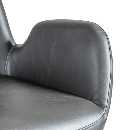 Reeve Charcoal Swivel Chair