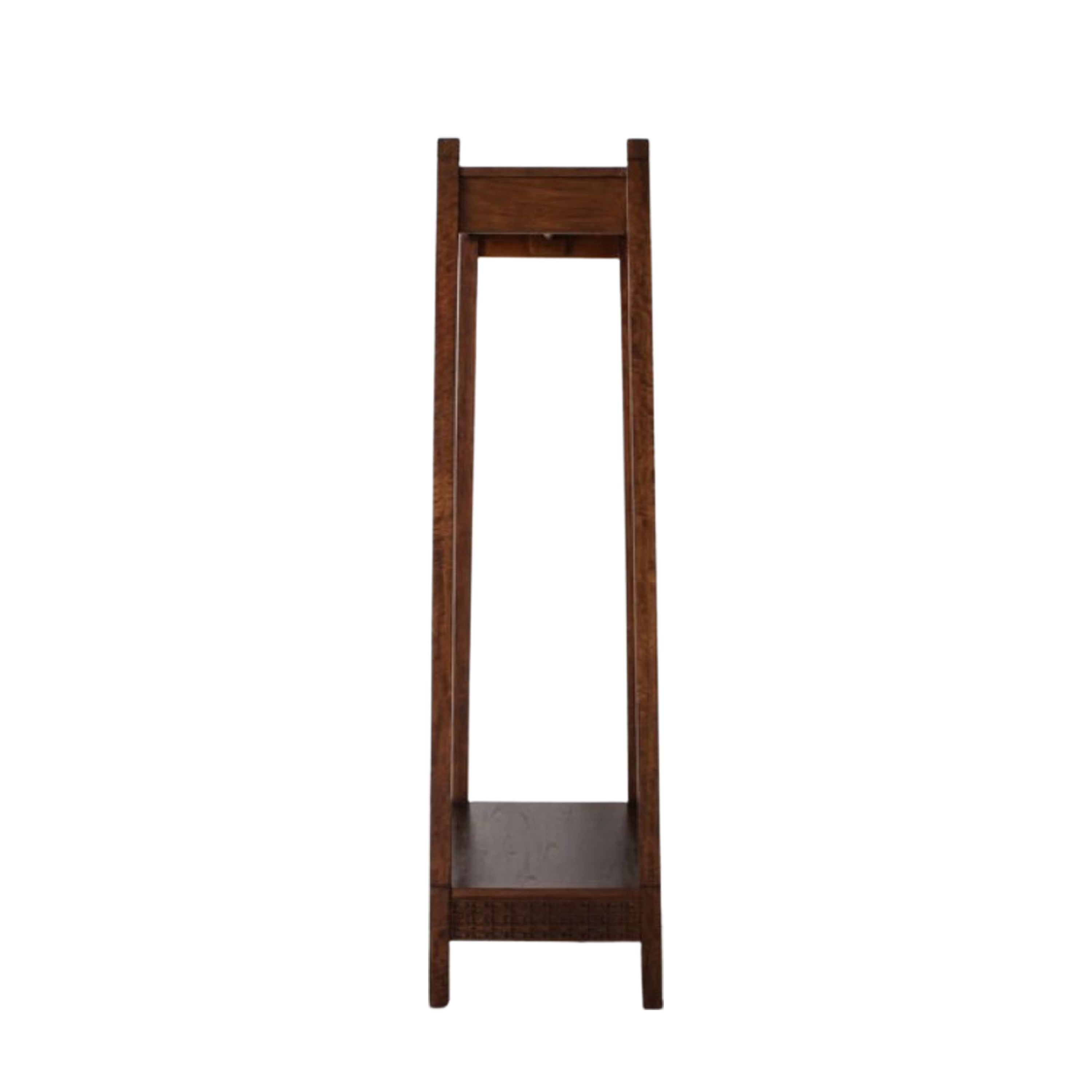Serenity Brown Open Wardrobe