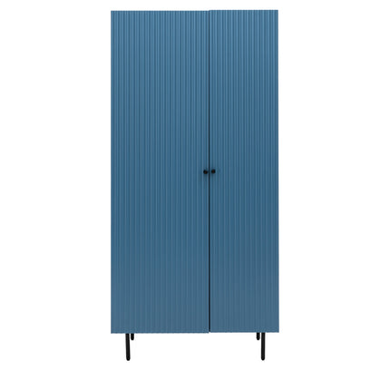 Kensley Blue 2 Door Wardrobe