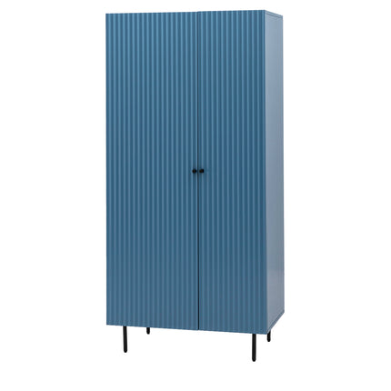 Kensley Blue 2 Door Wardrobe