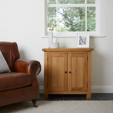 Cheltenham Oak Mini Cupboard