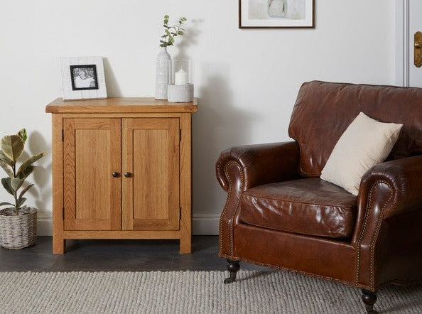 Cheltenham Oak Mini Cupboard