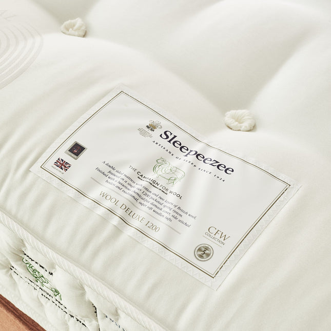 Sleepeezee Wool Deluxe 1200 Mattress