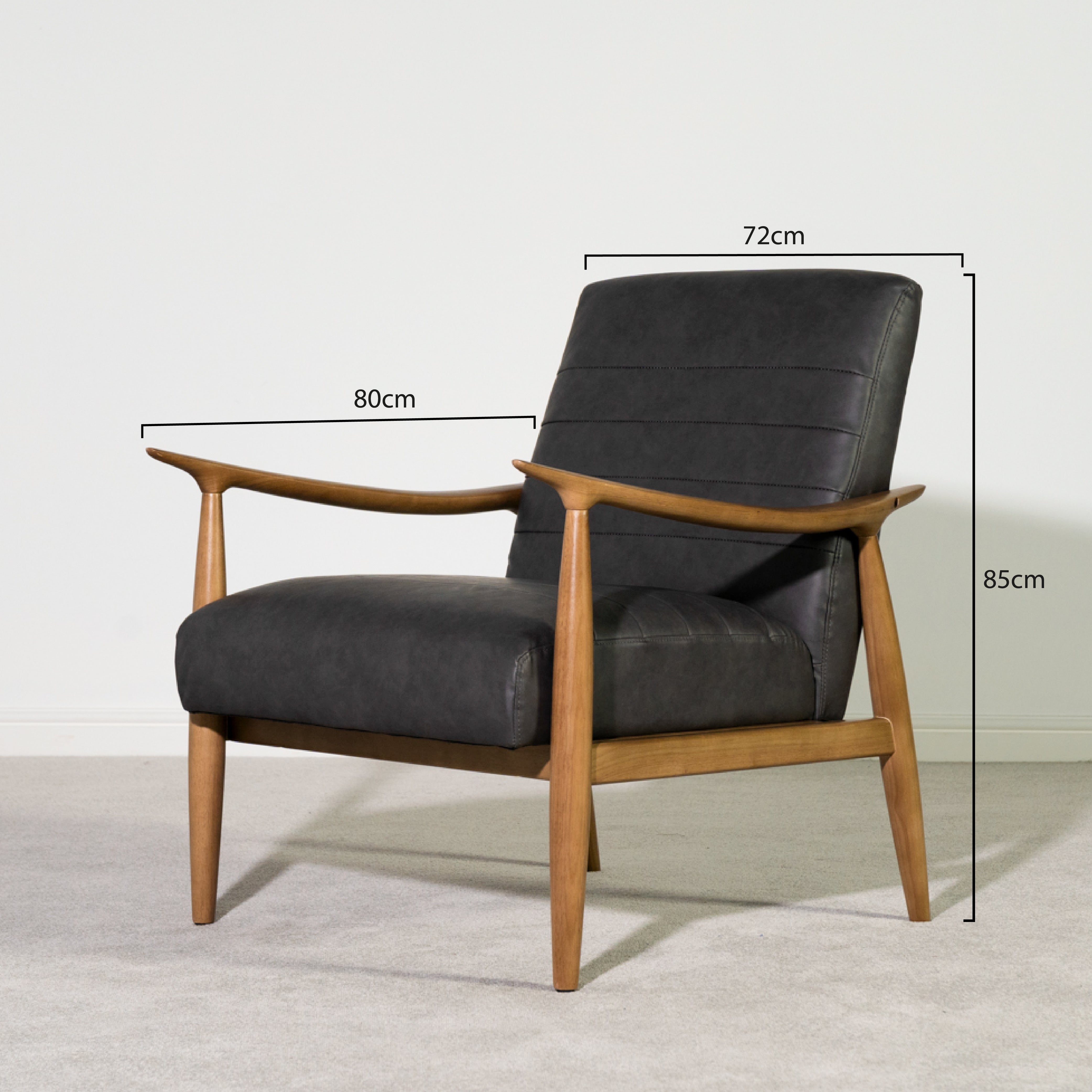 Spruce Accent Chair — Grey