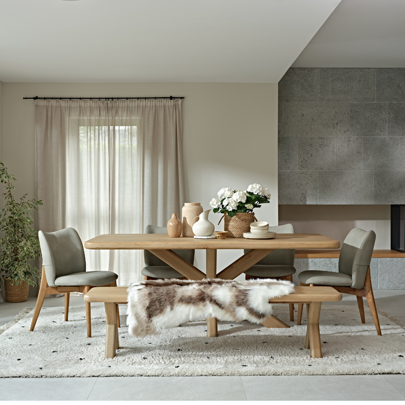 Flint 240cm Dining Table