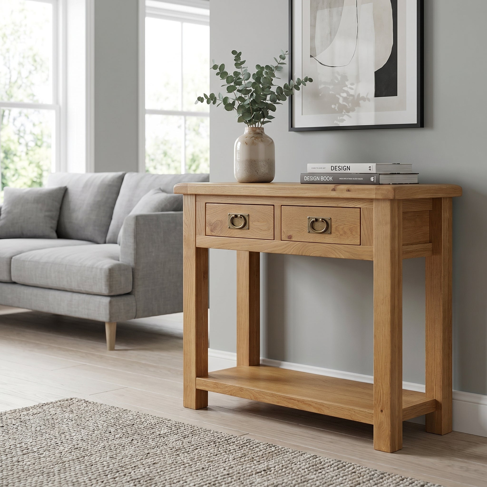 Cheltenham Oak Console Table