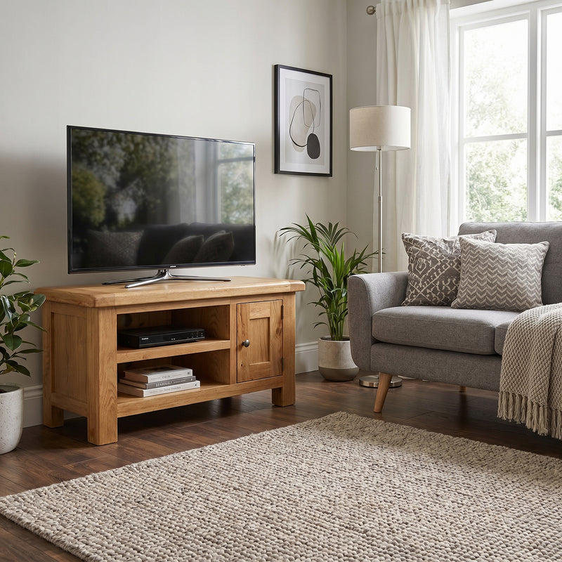 Cheltenham Oak Small Media Unit