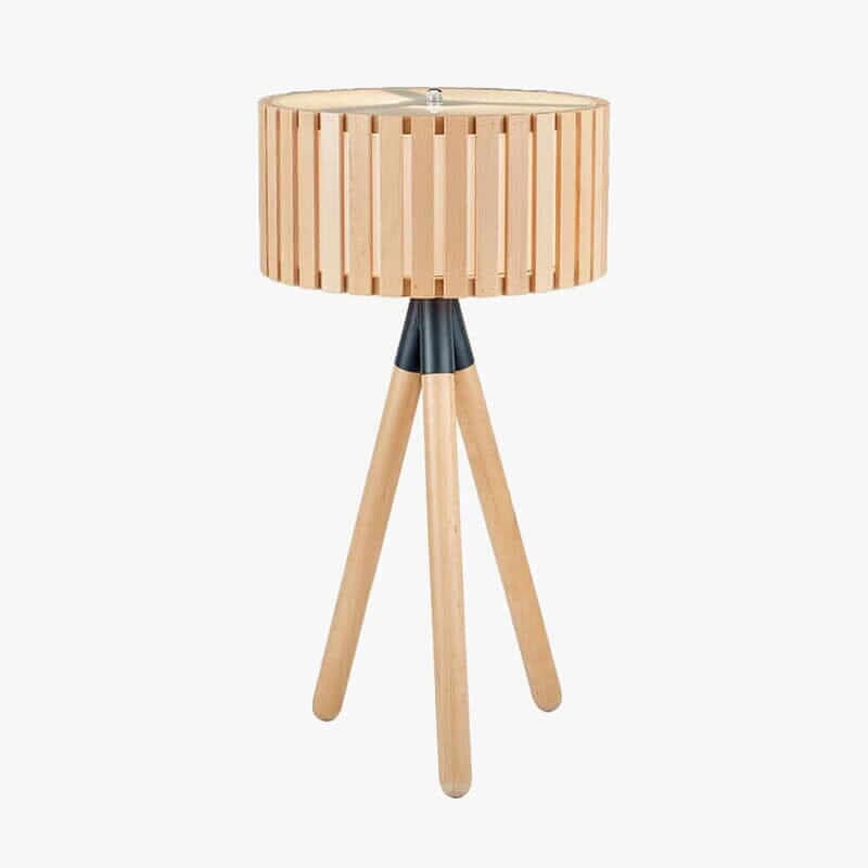 Antique Wood Slat Table Lamp Table Lamp Antique 