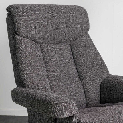 Bonari Fabric Swivel Recliner & Stool Recliner Bonari 