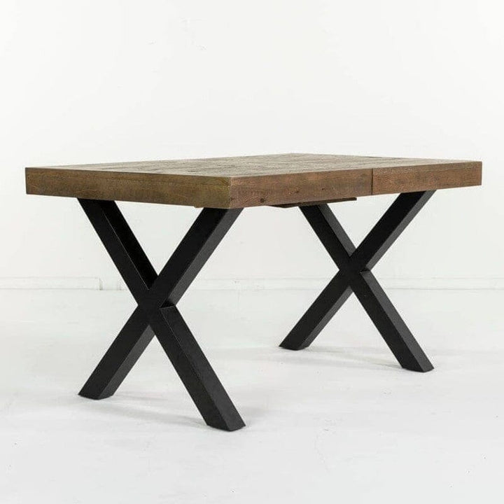 Brooklyn Extendable Cross Leg Dining Table (140cm - 180cm) & Brooklyn Cross Leg Bench Package Deal Brooklyn 