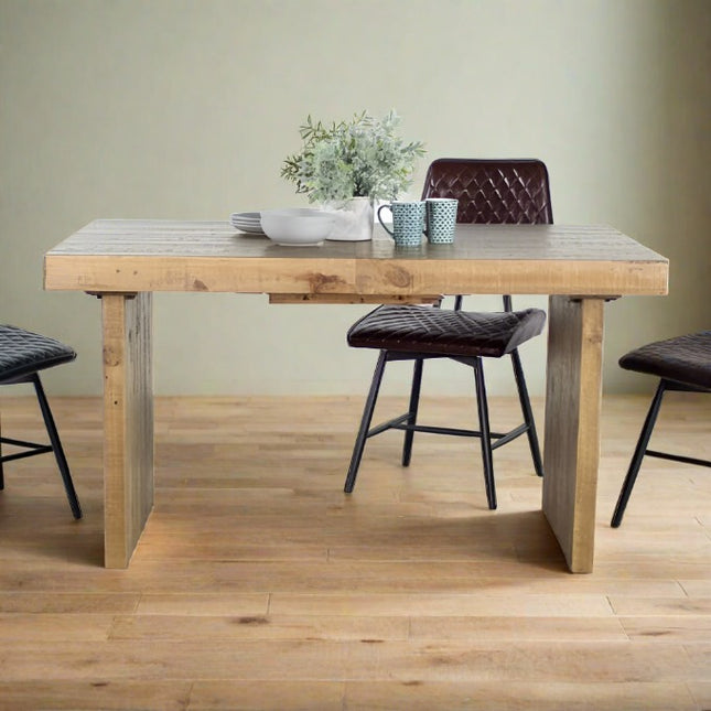 Campestre Weathered Extendable Dining Table (140cm - 180cm) Extendable Dining Table Campestre 