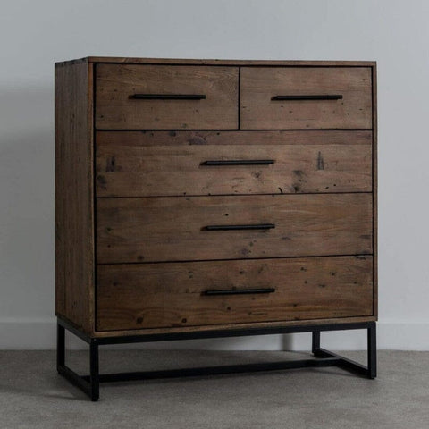 Chicago 2 Over 3 Drawer Chest