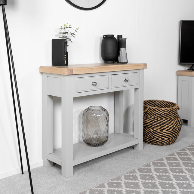 Lympsham 2 Drawer Console Table