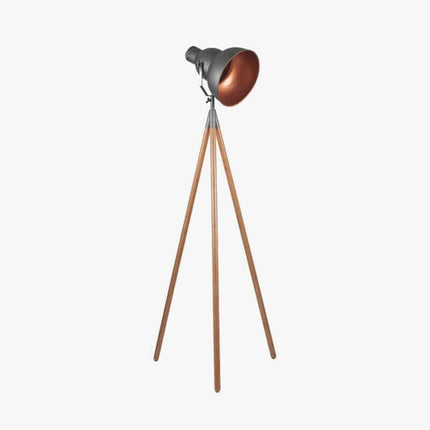 Dante Tripod Floor Lamp Floor Lamp Black & Copper 