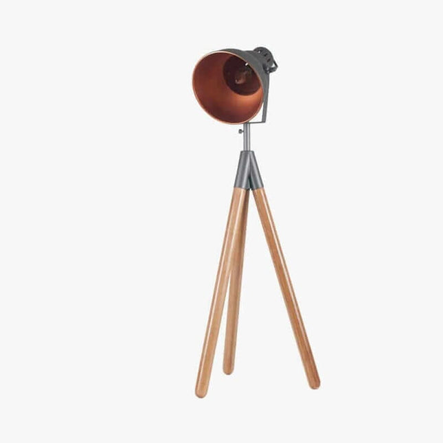 Dante Tripod Table Lamp Table Lamp Black & Copper 