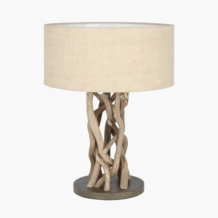 Driftwood Lamp with Shade Table Lamp Driftwood 