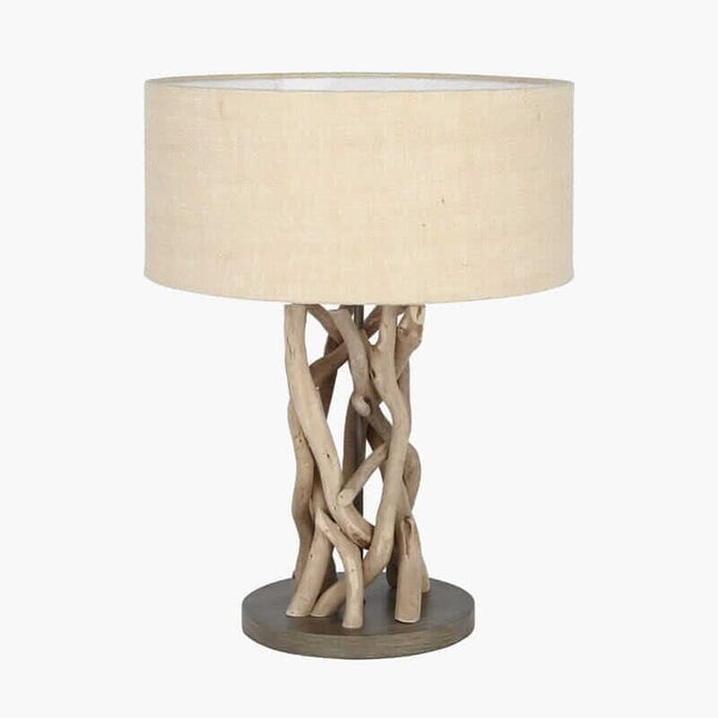 Driftwood Lamp with Shade Table Lamp Driftwood 