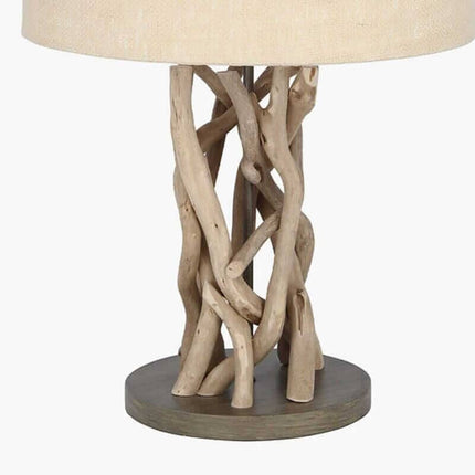 Driftwood Lamp with Shade Table Lamp Driftwood 