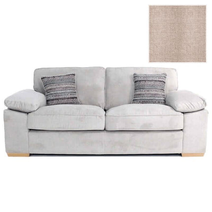 Dynasty 2 Seater Sofa Sofa Dynasty Barley Beige Oak 