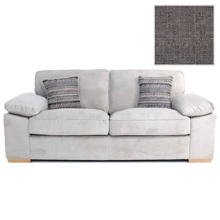 Dynasty 2 Seater Sofa Sofa Dynasty Barley Grey Oak 