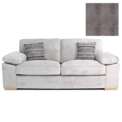 Dynasty 2 Seater Sofa Sofa Dynasty Jive Silver Oak 