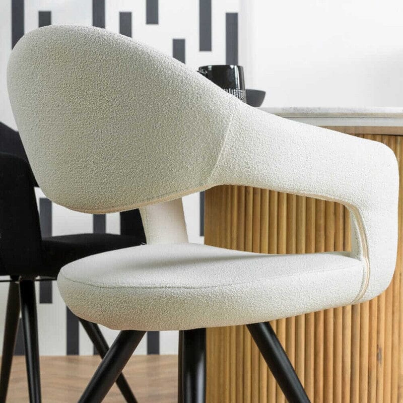 Emma Bouclé Dining Chair Set Of 2 Dining Chair Emma 