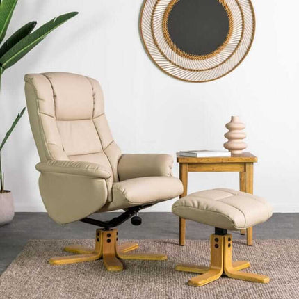 Ferrara Swivel Recliner & Stool Recliner Ferrara 