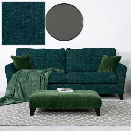 Flamenco 4 Seater Sofa Sofas Flamenco Villa Teal 