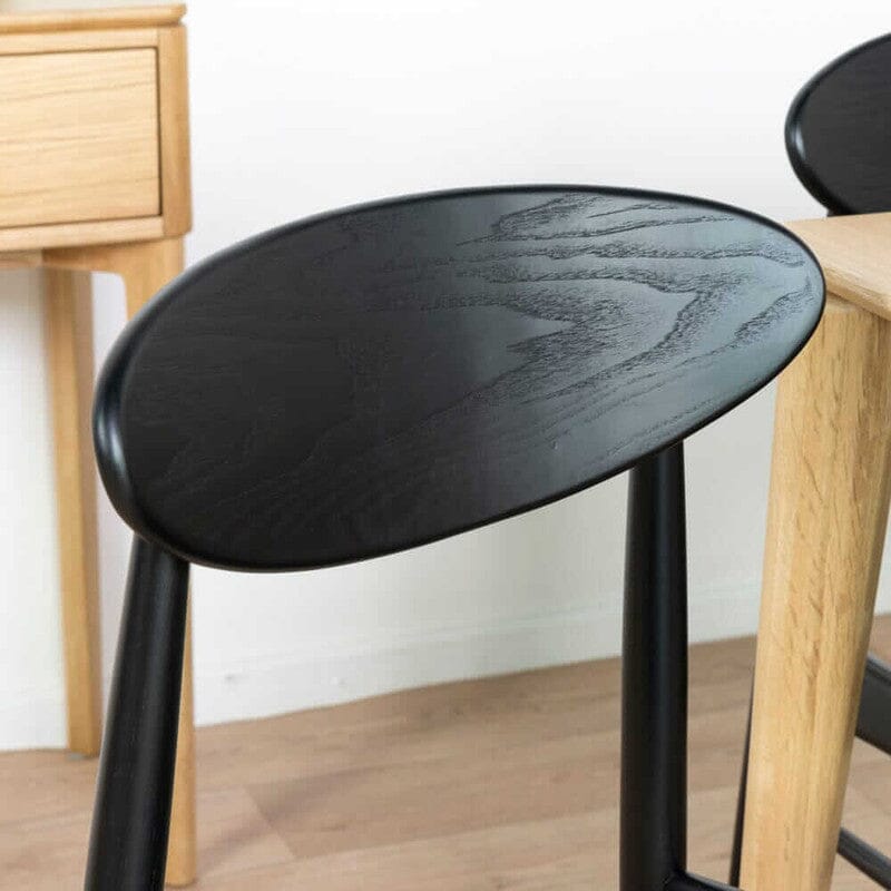 Gabo Black Dining Chair Set Of 2 Dining Chair Gabo 