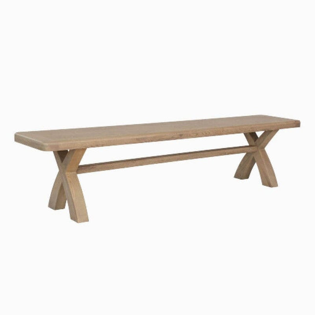 Gloucester 2m Cross Leg Dining Bench Bench Gloucester 