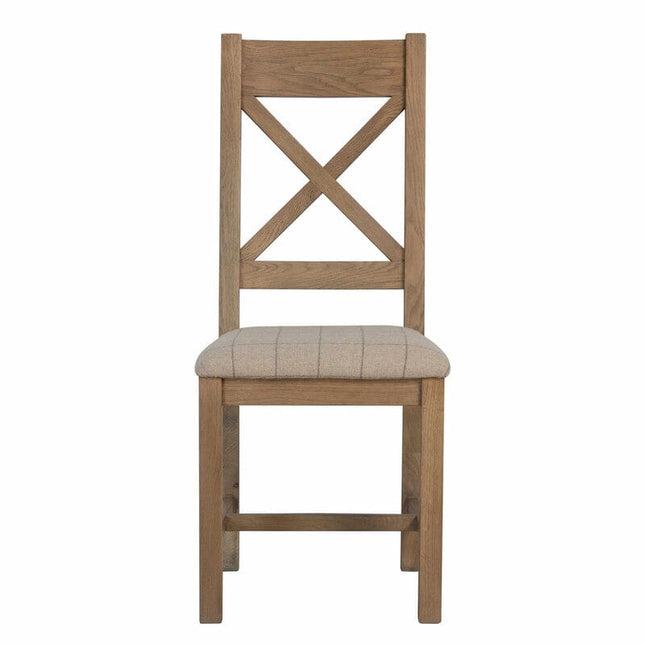 Gloucester Cross Back Dining Chair Set Of 2 Dining Chair Gloucester Natural 