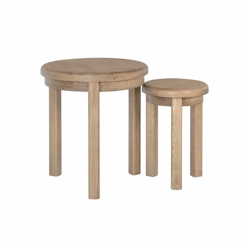 Gloucester Nest of 2 Round Tables Nest of Tables Gloucester 