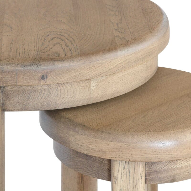 Gloucester Nest of 2 Round Tables Nest of Tables Gloucester 