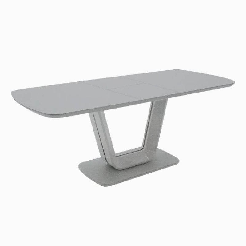 Grand Extending Dining Table Extendable Dining Table Grand Grey 120cm - 160cm 