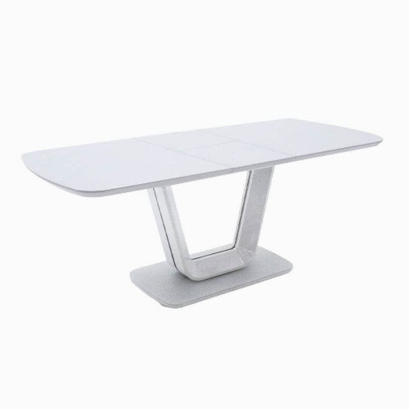 Grand Extending Dining Table Extendable Dining Table Grand White 120cm - 160cm 
