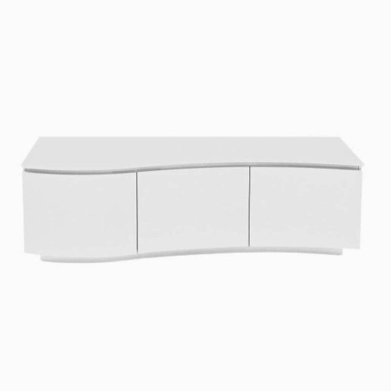 Grand TV Cabinet with LEDs Media Unit Grand White 