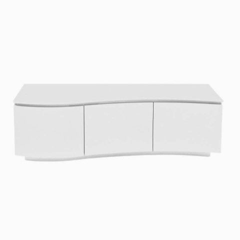 Grand TV Cabinet with LEDs Media Unit Grand White 