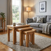 Cheltenham Oak Nest Of Tables