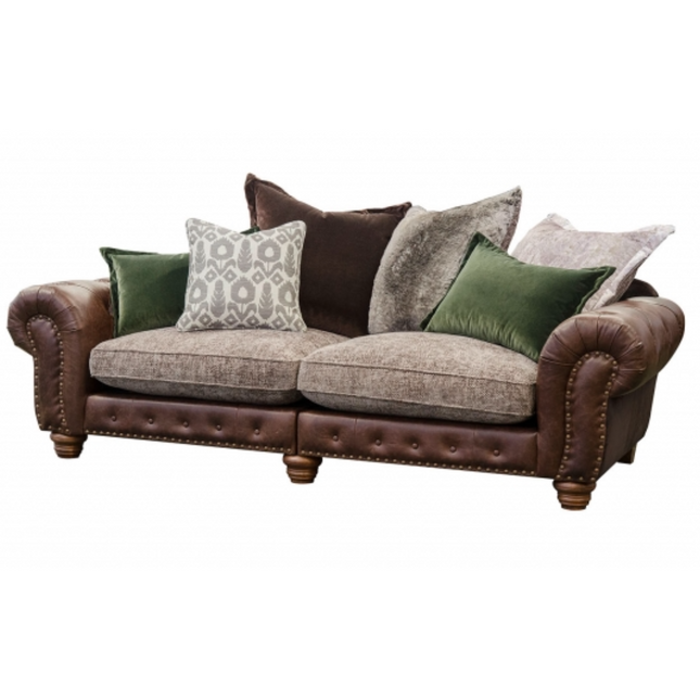 Alexander & James Wilson Large Pillow Back Split Sofa