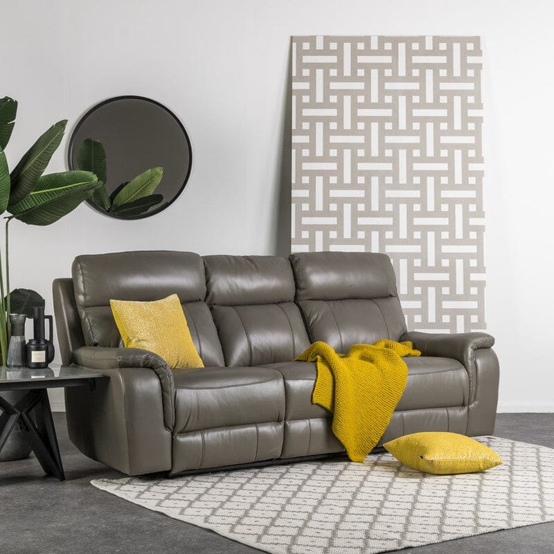 Positano 3 Seater Leather Recliner Sofa