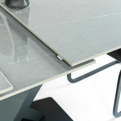 Merlin Ceramic Extendable Dining Table (140cm-180cm) & Anaheim Dining Chairs Package Deal Package Deal Merlin 