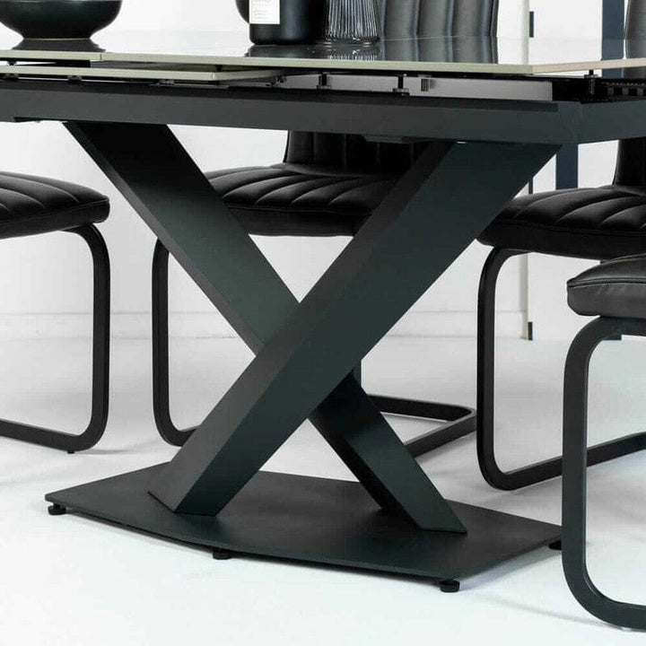 Merlin Ceramic Extendable Dining Table (140cm-180cm) Extendable Dining Table Merlin 