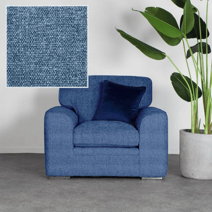 Metro Armchair Armchair Metro Ascot Denim 