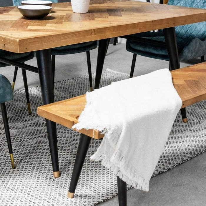 Mode Fixed Top Dining Table (160cm / 180cm) & Bench Package Deal