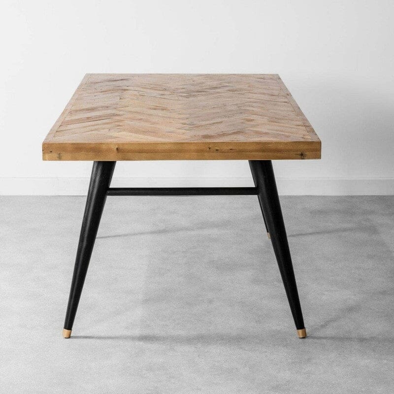 Modi reclaimed wood extending deals dining table