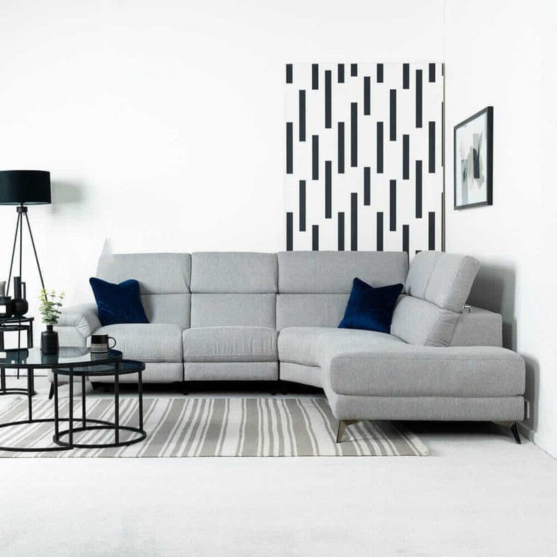 Navarro Corner Chaise Recliner Sofa Corner Sofa Navarro Right-Hand Facing 